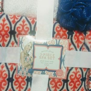 Womens bath towel wrap 3 piece set